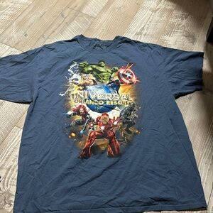 Universal Studios Orlando resort t shirt XXL marvel